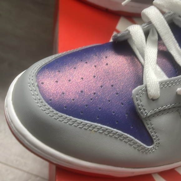 Nike Dunk Low SP size 12 worn once with red flakes in blue toe!🔥 - Picture 4 of 4